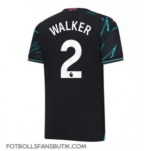 Manchester City Kyle Walker #2 Replika Tredje Tröja 2023-24 Kortärmad